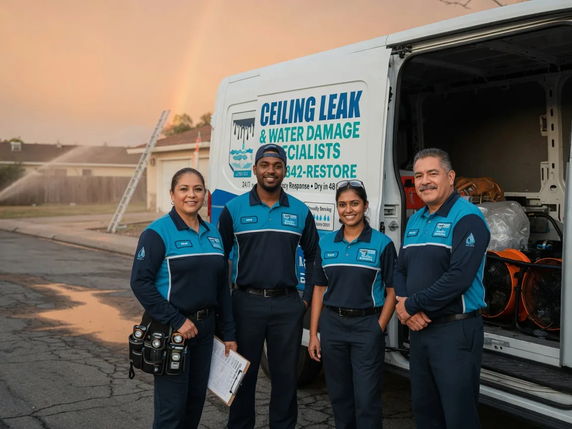 Ceiling Leak Cleanup company in South Rockwood, MI